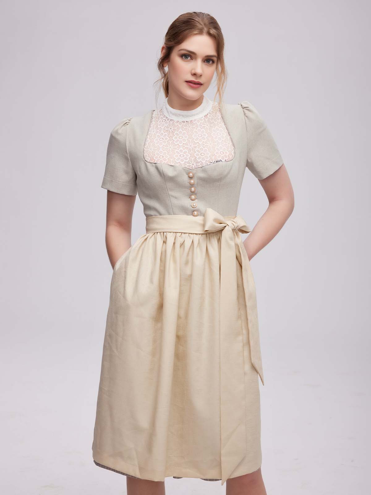 Altausseer Dirndl in Grau