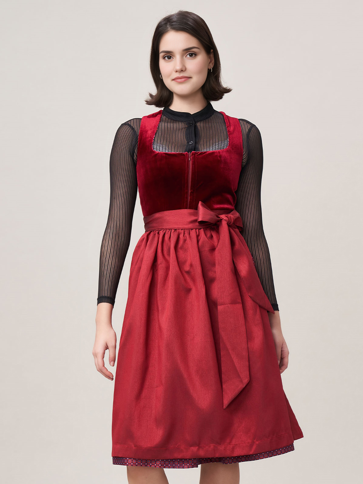Dirndl in Rot – zeitlose Schönheit