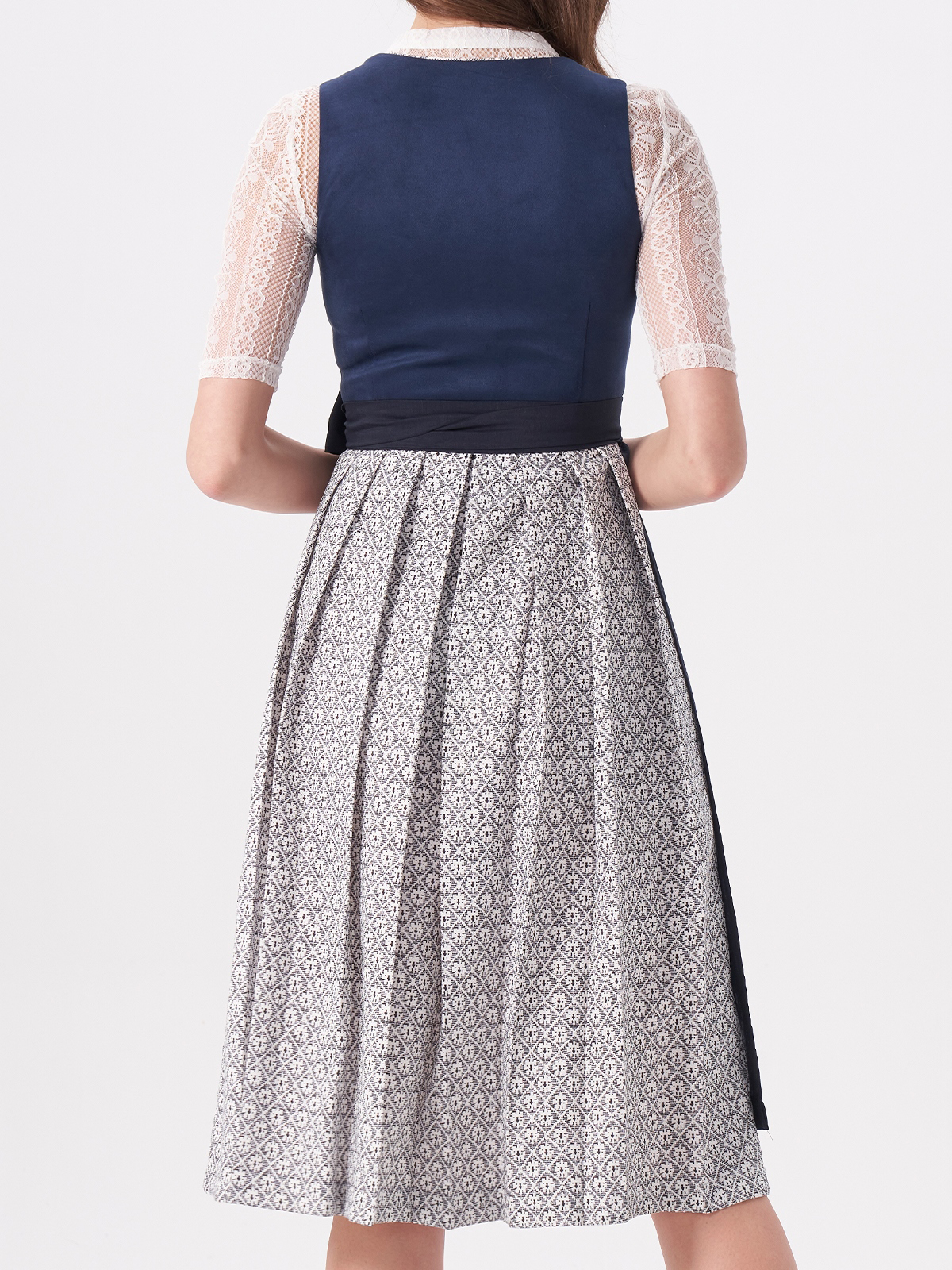 Modernes Dirndl in Blau